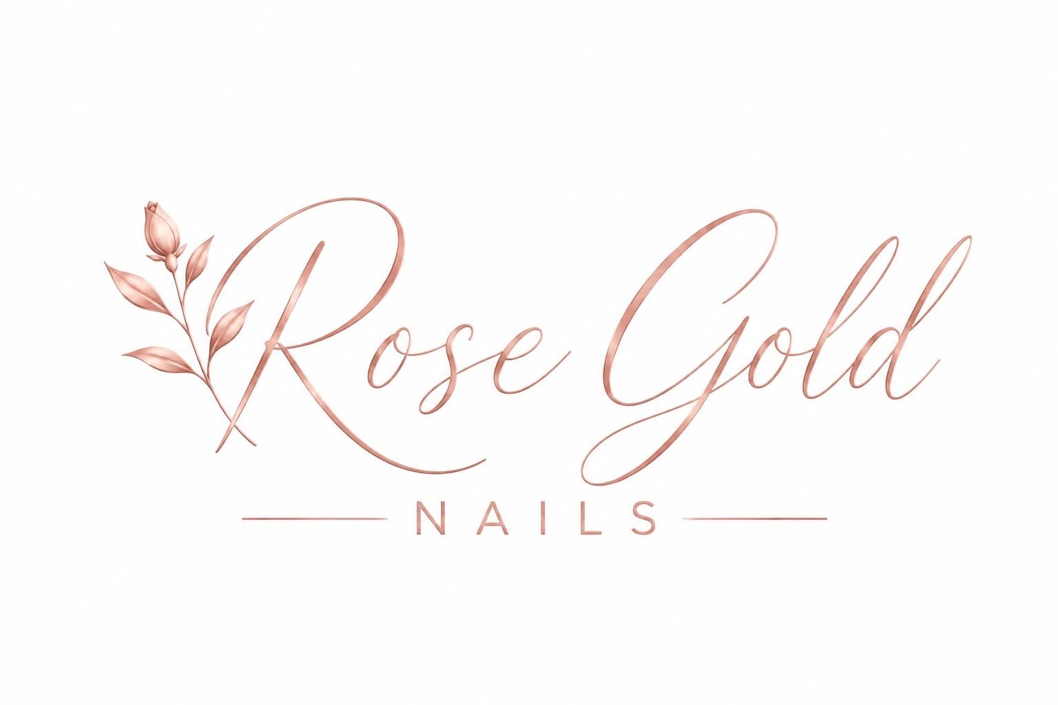 RoseGold Nails boritokep